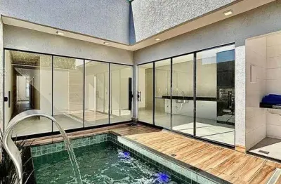 Casa à venda em cardoso, aparecida de goiânia, 215m², 3 suítes