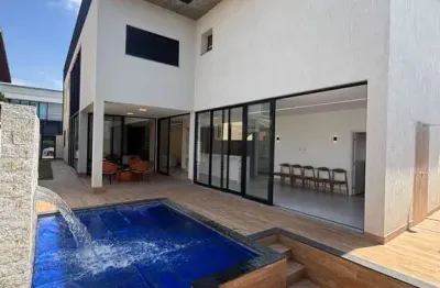 Casa em condomínio fechado com 5 quartos à venda na rua madri 20, jardins madri, goiânia, 406 m2 por r$ 3.590.000