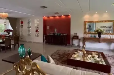 Casa de condomínio à venda no aldeia do vale, goiânia, 5 suítes