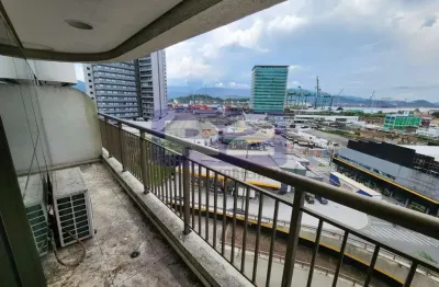 Sala comercial para alugar na Rua Visconde de Embaré, Valongo, Santos
