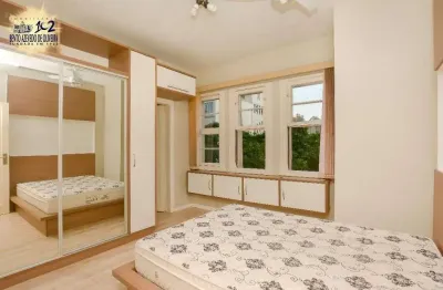 Apartamento semi mobiliado de um dormitório no centro histórico