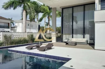 Casa de condomínio com 5 quartos, acapulco, guarujá - r$ 11 mi, cod: ca0101