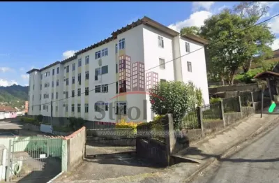 A396 apartamento de 1 quarto com garagem, jardim califórnia, nova friburgo-rj