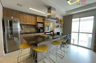 Lindo apartamento com 1 suíte à venda, 66 m² por r$ 795.000 - taquaral - campinas/sp