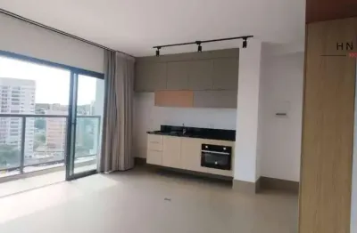 Apartamento com 1 dormitório para alugar, 51 m² por R$ 5.450,00/mês - Cambuí - Campinas/SP