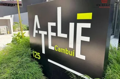 Apartamento com 1 dormitório para alugar por R$ 5.320/mês - Cambuí - Campinas/SP