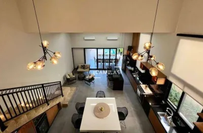 Casa com 4 dormitórios à venda, 413 m² por r$ 3.590.000,00 - condomínio villa bella florença - paulínia/sp