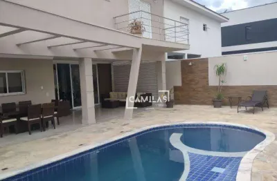 Casa à venda, 406 m² por r$ 2.240.000,00 - condomínio residencial villa lobos - paulínia/sp