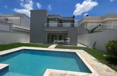 Casa à venda, 280 m² por r$ 2.500.000,00 - condomínio residencial villa lobos - paulínia/sp