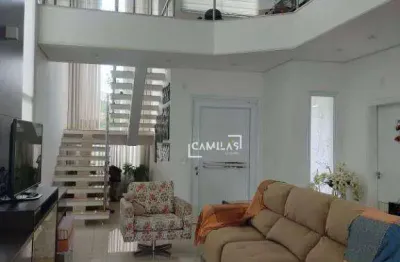 Casa com 3 dormitórios à venda, 252 m² por r$ 2.480.000,00 - residencial villa bella - livorno - paulínia/sp