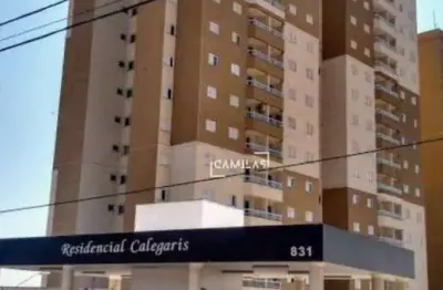 Apartamento à venda, 77 m² por r$ 500.000,00 - residencial calegaris - paulínia/sp