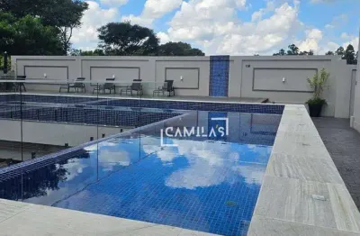 Apartamento com 2 dormitórios à venda, 60 m² por r$ 465.000,00 - residencial paris - paulínia/sp
