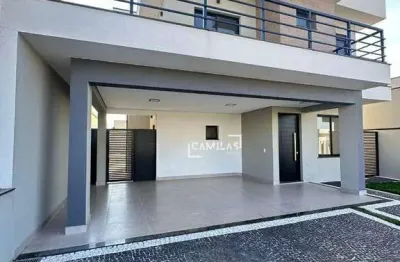Casa com 3 dormitórios à venda, 240 m² por r$ 1.600.000,00 - condomínio royal garden - paulínia/sp