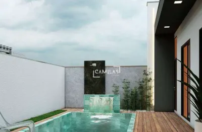 Casa com 3 dormitórios à venda, 185 m² por r$ 1.980.000,00 - condomínio residencial santorini - paulínia/sp