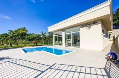 Terreno à venda, 300 m² por r$ 385.000,00 - condomínio residencial royal garden - paulínia/sp