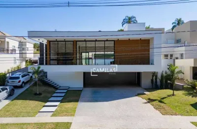 Casa à venda, 507 m² por r$ 8.000.000,00 - alphaville dom pedro - campinas/sp
