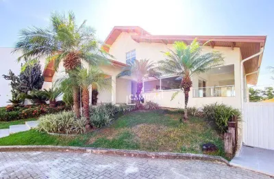 Casa com 4 dormitórios à venda, 460 m² por r$ 2.650.000,00 - condomínio residencial alemac - paulínia/sp