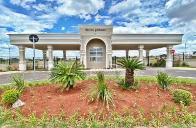 Terreno à venda, 300 m² por r$ 400.000,00 - condomínio royal garden - paulínia/sp