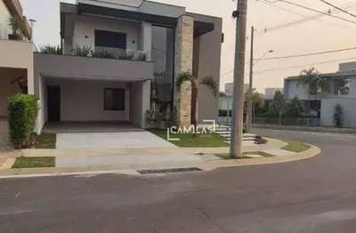 Casa com 3 dormitórios à venda, 303 m² por r$ 3.150.000,00 - loteamento parque dos alecrins - campinas/sp
