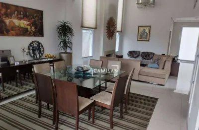 Casa com 4 dormitórios à venda, 426 m² por r$ 2.600.000,00 - condomínio residencial athenas - paulínia/sp