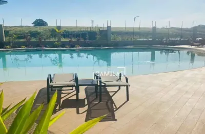 Terreno à venda, 303 m² por r$ 580.000,00 - condomínio residencial santorini - paulínia/sp