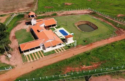 Fazenda com 6 dormitórios à venda, 25000000 m² por r$ 150.000.000,00 - zona rural - aporé/go