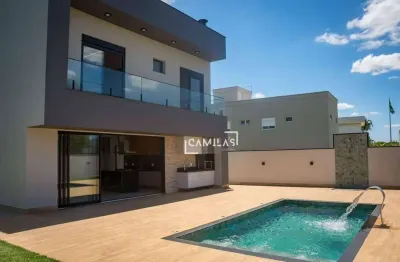 Casa com 4 dormitórios à venda, 277 m² por r$ 2.690.000,00 - condomínio villa bella livorno - paulínia/sp