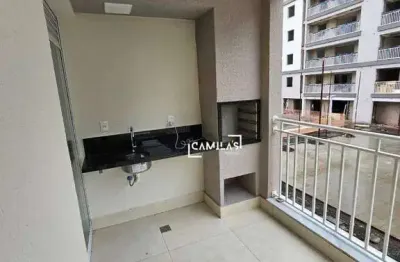 Apartamento com 2 dormitórios à venda, 73 m² por r$ 636.000,00 - santa terezinha - paulínia/sp