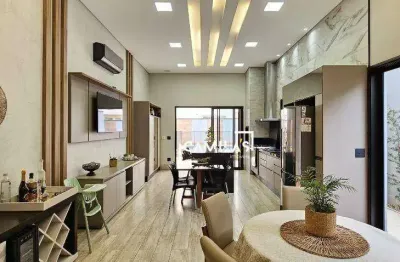 Casa com 3 dormitórios à venda, 212 m² por r$ 2.350.000,00 - condomínio villa bella livorno - paulínia/sp