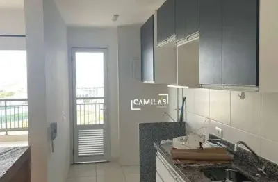 Apartamento com 3 dormitórios para alugar, 86 m² por r$ 4.840/mês - residencial artlife - paulínia/sp