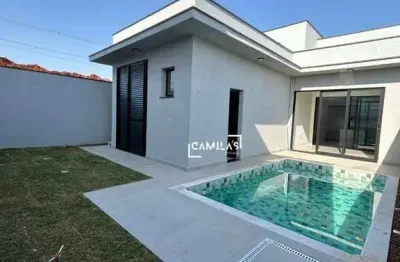 Casa com 3 dormitórios, 206 m² - venda por r$ 1.790.000,00 ou aluguel por r$ 14.731,31/mês - condomínio residencial santorini - paulínia/sp