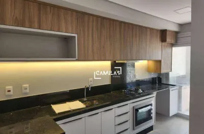 Apartamento com 2 dormitórios para alugar, 83 m² por r$ 4.636/mês - eco vila santa margarida - paulínia/sp