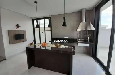 Casa com 3 dormitórios, 242 m² - venda por r$ 2.400.000,00 ou aluguel por r$ 8.897,20/mês - condomínio residencial villa lobos - paulínia/sp