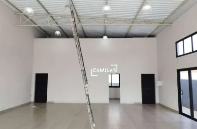 Salão para alugar, 150 m² por r$ 8.060,00/mês - jardim fortaleza - paulínia/sp