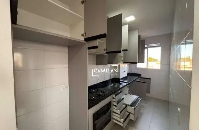 Apartamento com 2 dormitórios, 44 m² - venda por r$ 410.000 ou aluguel por r$ 2.720/mês - parque ponte romana - paulínia/sp