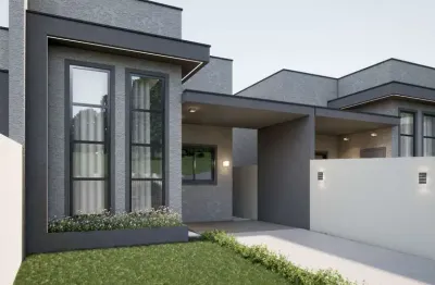 Casa com 3 quartos à venda na Rua João Petenusso, 595, Fátima, Colombo por R$ 479.900