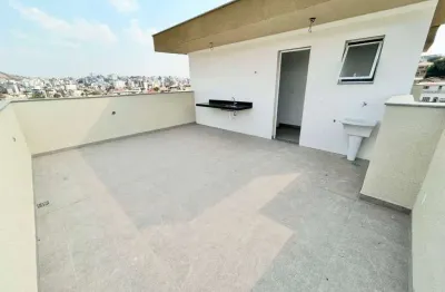 Cobertura para venda em belo horizonte, santa terezinha, 2 dormitórios, 2 banheiros, 2 vagas