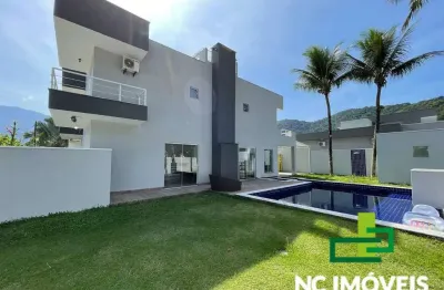 Casa em condomínio fechado com 4 quartos à venda no Mar Verde, Caraguatatuba 