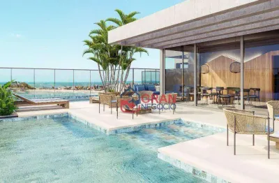 Apartamento em guaratuba - 3 suites e spa na sacada
