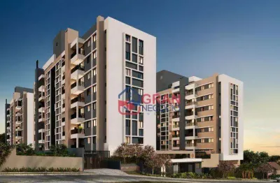 Apartamento com 3 dormitórios à venda, 73 m² por r$ 550.000,00 - tingui - curitiba/pr