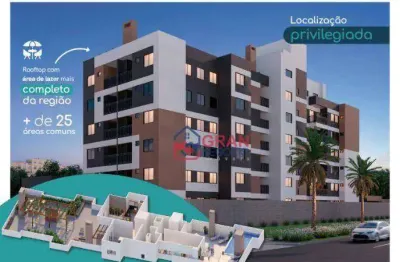 Apartamento com 2 dormitórios à venda - novo mundo - curitiba/pr
