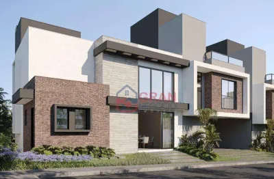Casa com 3 suítes à venda - bacacheri - curitiba/pr