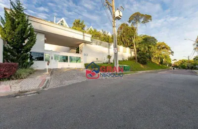 Casa mobiliada à venda em condomínio fechado no bairro santo inácio / curitiba