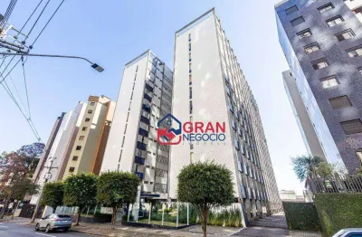 Apartamento com 3 dormitórios à venda - centro - curitiba/pr