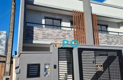 Sobrado com 3 dormitórios sendo 01 suíte à venda, 104 m² por r$ 639.500 - gravatá - navegantes/sc
