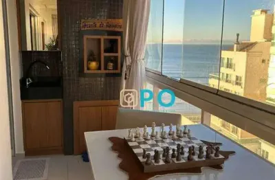 Apartamento com 2 dormitórios, sendo 1 suíte e 2 demi suítes à venda, 100 m² por r$ 1.500.000 - gravatá - navegantes/sc