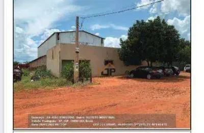 Galpão à venda, 886 m² por r$ 705.159,90 - distrito industrial - pradópolis/sp