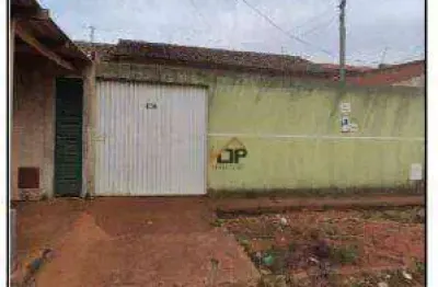 Casa com 2 dormitórios à venda, 72 m² por r$ 91.443 - jardim paqueta ii - planaltina/goiás
