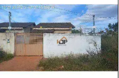 Casa com 2 dormitórios à venda, 69 m² por r$ 90.671,99 - setor aeroporto (mutirão) - planaltina/go