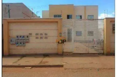 Apartamento com 2 dormitórios à venda, 55 m² por r$ 91.292 - jardim pérola da barragem i - águas lindas de goiás/go